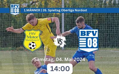 26. Spieltag Oberliga Nordost